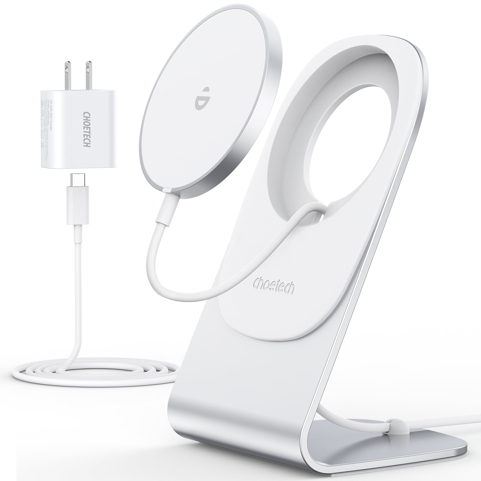 Magasafe Fast Wireless Charger Stand Holder With PD20w photo 