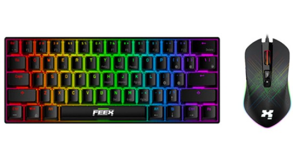 FEEX KIT MX1 2 IN1 GAMING KEYBOARD AND MOUSE photo 