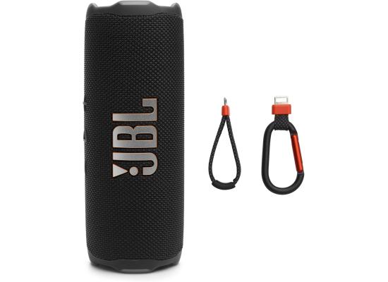JBL Flip 7 - Portable Waterproof and Drop-Proof Speaker, Bold JBL Pro Sound with AI Boost, 16Hrs of Playtime, and PushLock System with Interchangeable Accessories (Black) photo 