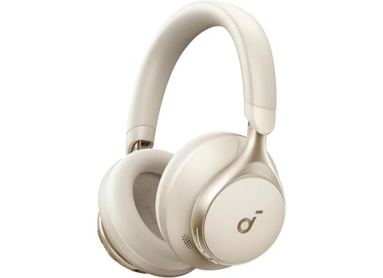 Soundcore by Anker, Space One, Active Noise Cancelling Headphones, 2X Stronger Voice Reduction, 40H ANC Playtime, App Control, LDAC Hi-Res Wireless Audio, Comfortable Fit, Clear Calls, Bluetooth 5.3, Latte Cream photo 