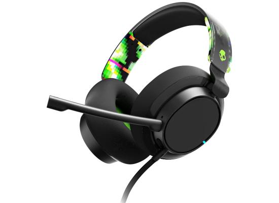 Skullcandy SLYR Pro Wired Lightweight Gaming Headphone (USB-C to USB-A, 3.5mm Aux) Over-Ear Headset w/ Smart Clear Microphone, Rich, Clear Audio, Enhanced Sound Perception, Multi-Platform PC Or Console - Black Digi Hype photo 