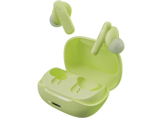 Skullcandy Smokin True Wireless Buds (Bluetooth 5.2) In-Ear Earbuds w/ Microphone, Rich, Clear Audio, 20 Hours Total Battery + Rapid Charge Case, Water & Dust Resistant, Call & Media Controls & EQ - Matcha photo 