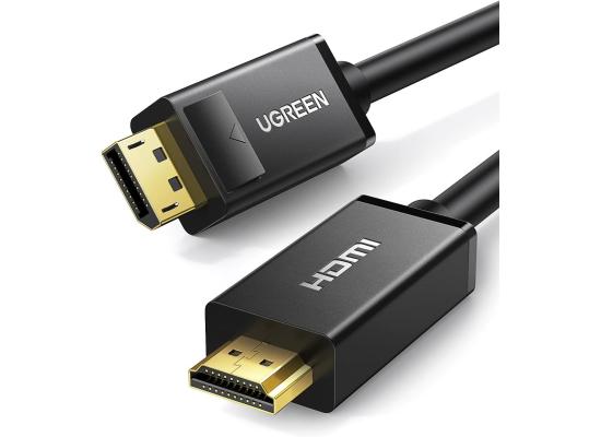 UGREEN 4K Displayport to HDMI Cable Uni-Directional UHD DP to HDMI Connector Video Display Cord for HDTV Monitor Projector Computer 2m. photo 