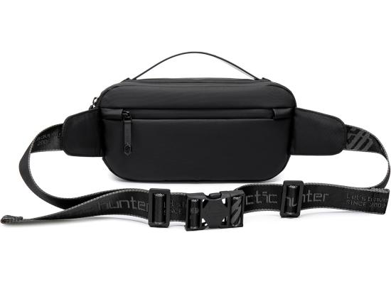 Arctic Hunter Cross Body Travel Sling Bag Water Resistant Anti-Theft Tough Men Series Unisex Messager Shoulder bag, , 26 x 5 x 15 cm, Black , Y00020 photo 