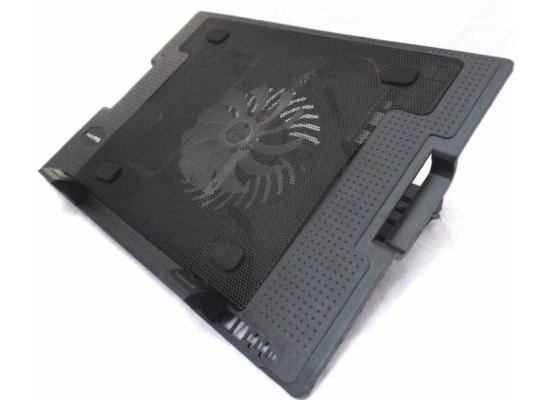 HAING N18,1-Fan Notebook/Laptop Cooling pad | 1*140MM Fan – Black. photo 