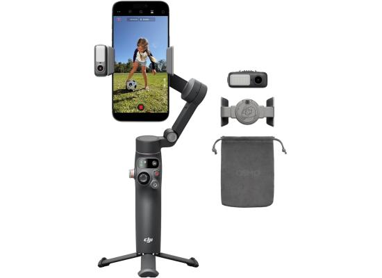DJI Osmo Mobile 8 Gimbal Stabilizer for Phone, Native Tracking with Apple DockKit, 360° Pan Rotation, Built-in Extension Rod & Tripod, 10h Battery, Extension Rod, Foldable 3-Axis Stabilization photo 
