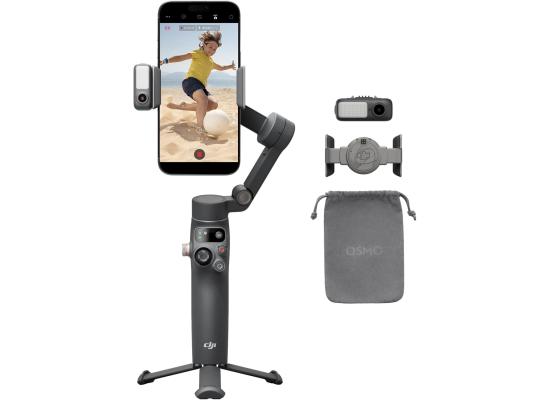 DJI Osmo Mobile 7P Gimbal Stabilizer for iPhone, Android, Native Tracking, Lighting, 3-Axis Phone Gimbal, Quick Launch, One-Tap Edit, Built-in Extension Rod & Tripod, 10hrs Use, Phone Charging photo 