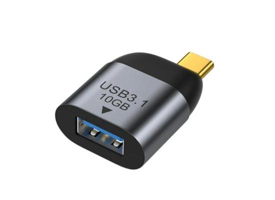 HAING HI-C300-TPU Type-C to USB AF Adapter, Data transmission speed of USB 3.2, up to 10,000 times plug and unplug cycles. photo 