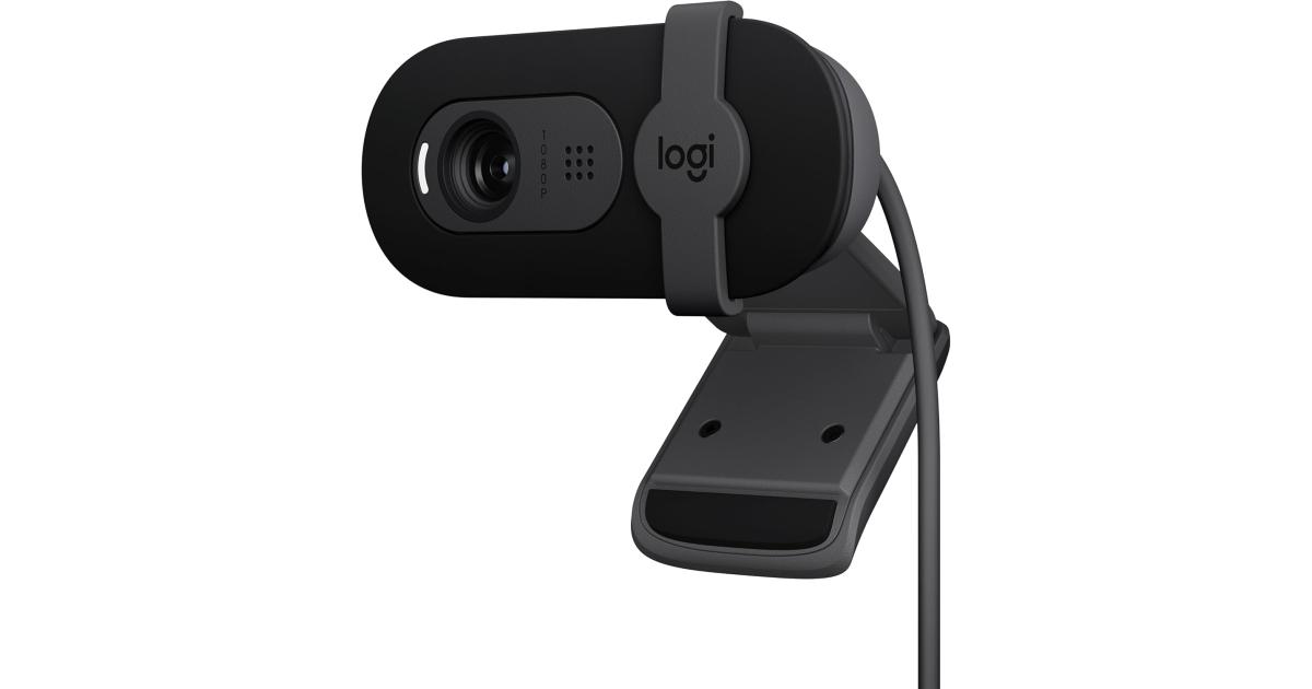 Logitech Brio 100 Full HD 1080p Webcam Graphite