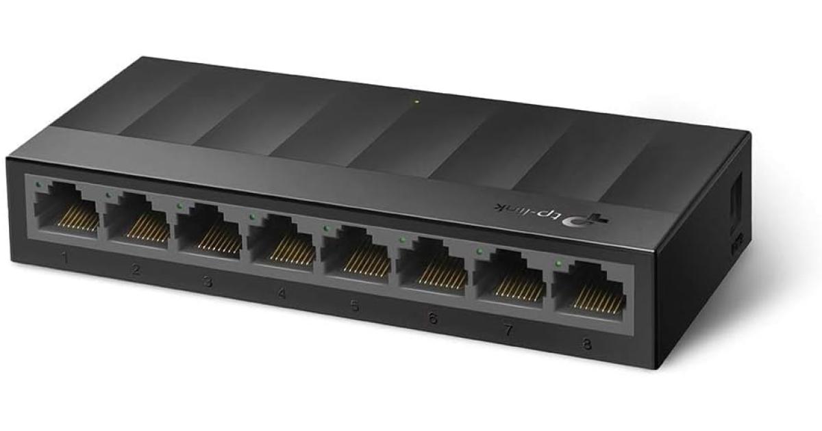 TP-Link LS1008G Litewave 8-Port Gigabit Ethernet Switch