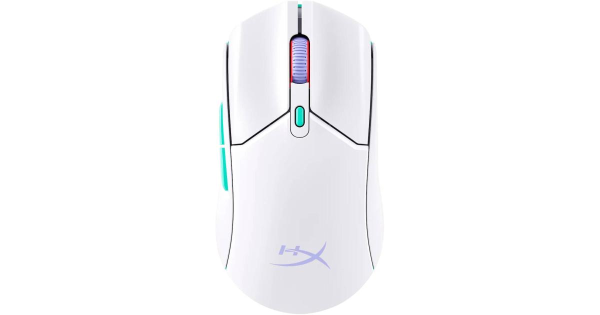 HyperX Pulsefire Haste 2 Core Wireless Gaming Mouse RGB 12K DPI 70g - White